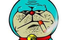 叮當貓吃瓜壁紙