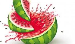 小孩吃瓜流口水,小孩吃瓜流口水，萌態十足