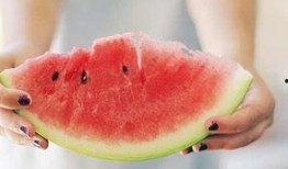 情侶夏日吃瓜,情侶共享清涼時(shí)光