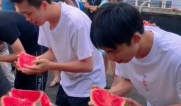 學校吃瓜比賽神速吃瓜,校園神速吃瓜大賽精彩瞬間