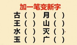 瓜哥吃瓜加一筆變成新字,一筆生新字，揭秘漢字演變之謎