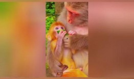 嬰猴吃瓜,萌態(tài)可掬的童年時光