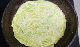 茭瓜吃蛋餅,家常美味新嘗試